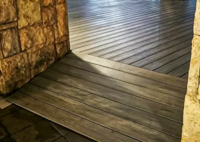 Composite Decking Installation at Coffee Junction